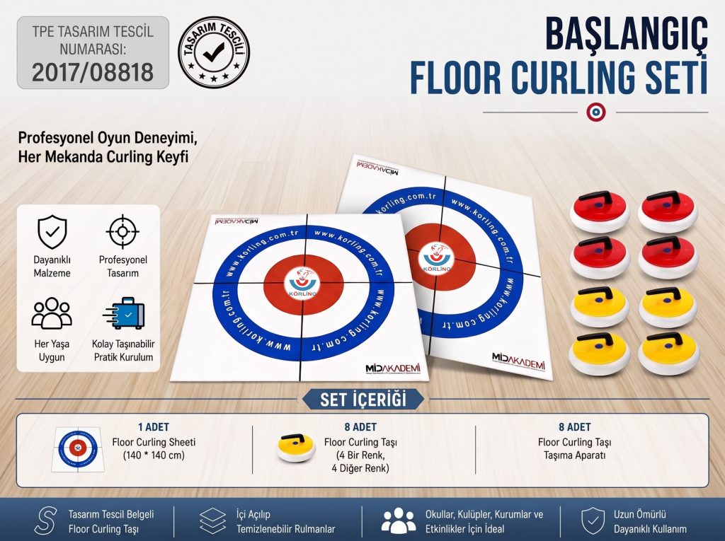 başlangıç floor curling seti