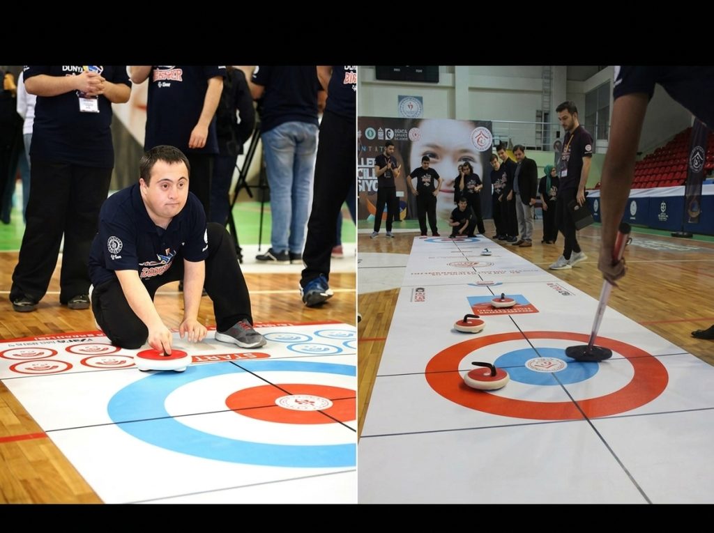 Özel Gereksinimliler İçin Floor Curling 