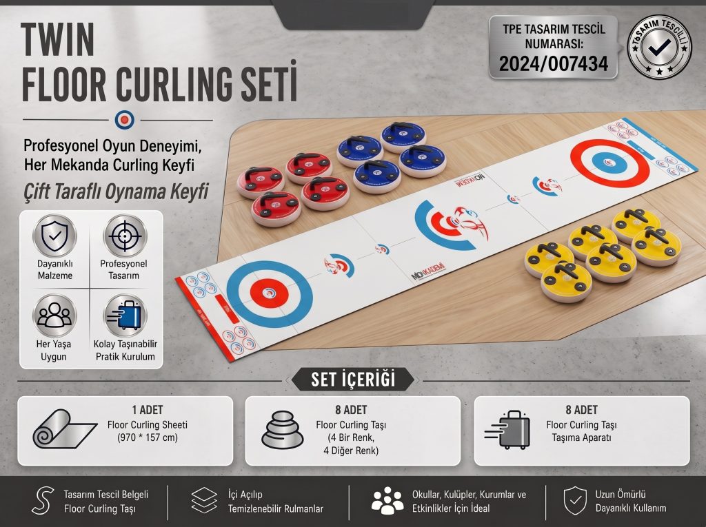 twin floor curling seti
